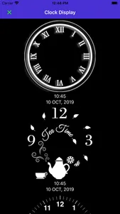 OLEDX Analog BigClock-Pendulum screenshot 3