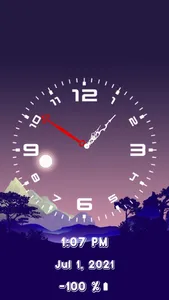 OLEDX Analog BigClock-Pendulum screenshot 6