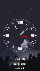 OLEDX Analog BigClock-Pendulum screenshot 7