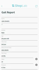 Gait Analysis App - StepLab screenshot 3