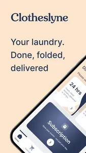 ClothesLyne On-Demand Laundry screenshot 0