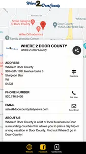 Where 2 DoorCounty screenshot 2