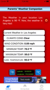 Parental Weather Companion screenshot 0