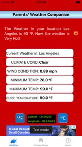 Parental Weather Companion screenshot 3