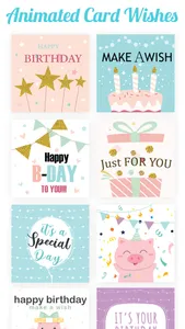 Animated Birthday Card Wishes screenshot 1