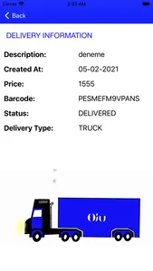 Oju&Dorco Cargo Tracing App screenshot 4