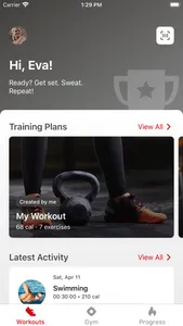 ELEMENTS Fitness&Wellness App screenshot 1