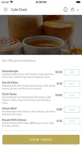 Cafe Clock screenshot 1