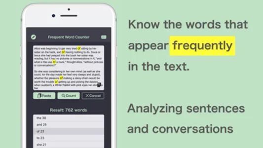 Frequent Word Counter screenshot 0