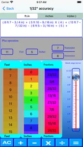 Slider Imperial Calculator screenshot 7