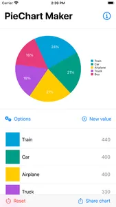 PieChart Maker screenshot 2