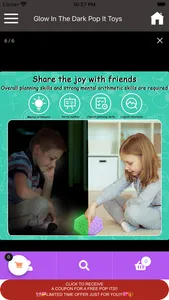 Glow In The Dark pop It Toys screenshot 8