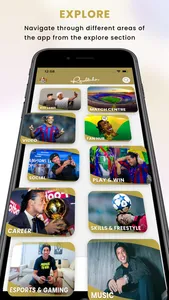 Ronaldinho App screenshot 1