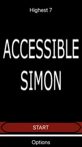 Accessible Simon screenshot 3