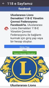 Lions 118e Mobil Uygulama screenshot 4