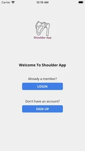 Shoulder App screenshot 1