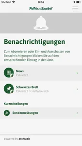 Helfer App ESAF 2022 screenshot 6