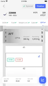 Abomis Weight and Balance screenshot 6