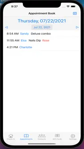 NailsSalonBook screenshot 1