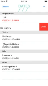 Dates - Expiration app screenshot 4