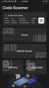 QR Reader & Document Scanner screenshot 0