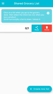 Shared Grocery List screenshot 3
