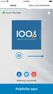 100.5 FM Sentí la Radio screenshot 0