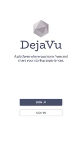 DejaVu: A Startup Refuge screenshot 1