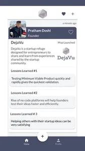 DejaVu: A Startup Refuge screenshot 2