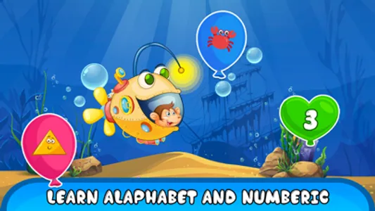 Kids Learning Balloon Pop Game screenshot 1