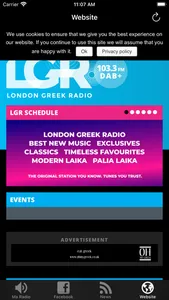 London Greek Radio screenshot 1