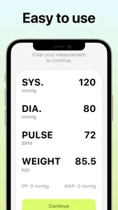 BP -  Blood Pressure Monitor screenshot 1