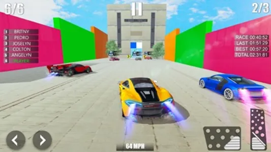 Face To Face Car Racing Stunts screenshot 0