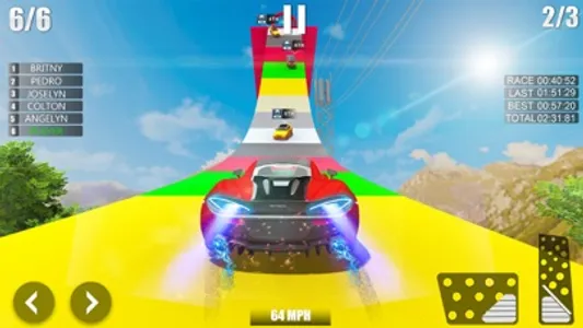 Face To Face Car Racing Stunts screenshot 1