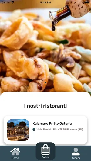 Kalamaro Fritto Osteria screenshot 2