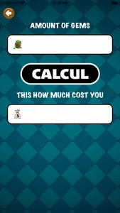 Gems Calculator For CR screenshot 3