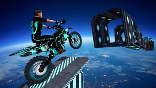 Mega Ramp Stunt Bike Games screenshot 1