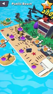 Balloon Beach Splash screenshot 1