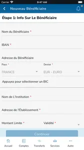 Bank Audi France screenshot 5