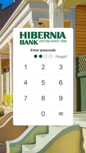 Hibernia Bank Mobile screenshot 1