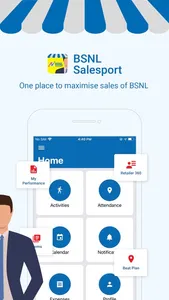 BSNL Salesport screenshot 0