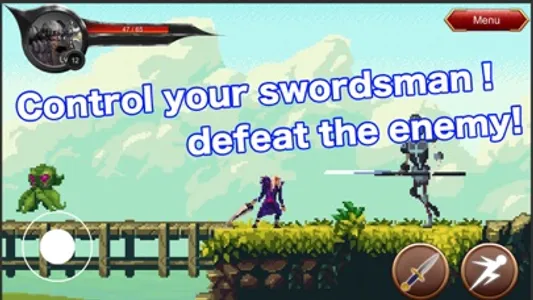 Dark Sword Fantasy - 2D Game screenshot 0