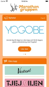 Marathongruppen screenshot 0