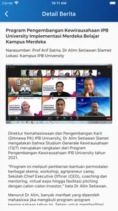 IPB Alumni screenshot 2