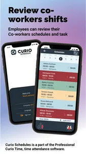 Curio Schedules screenshot 1