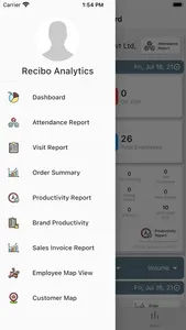 Recibo Analytics screenshot 1