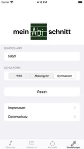 meinAbischnitt screenshot 4