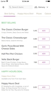 Vella Takeaway screenshot 1