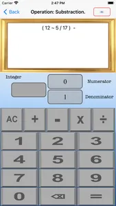 Fraction EZ Calculator screenshot 3