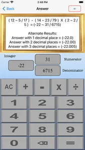 Fraction EZ Calculator screenshot 7